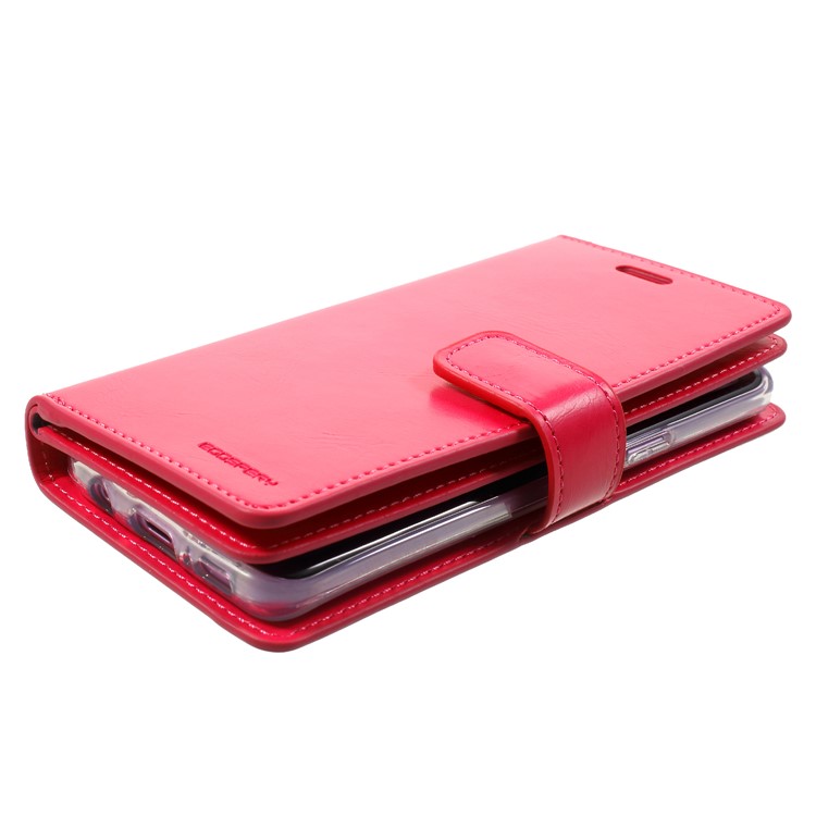 MERCURY GOOSPERY Mansoor Wallet Diary Leather Protection Case for Samsung Galaxy S9 SM-G960 - Rose-4