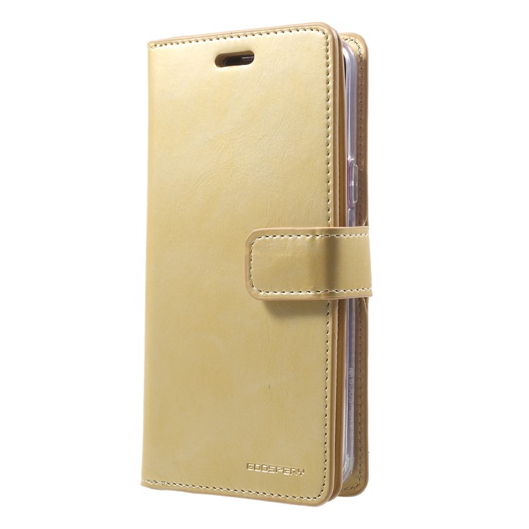 MERCURY GOOSPERY Mansoor Wallet Diary PU Leather Case for Samsung Galaxy S9 SM-G960 - Gold-3