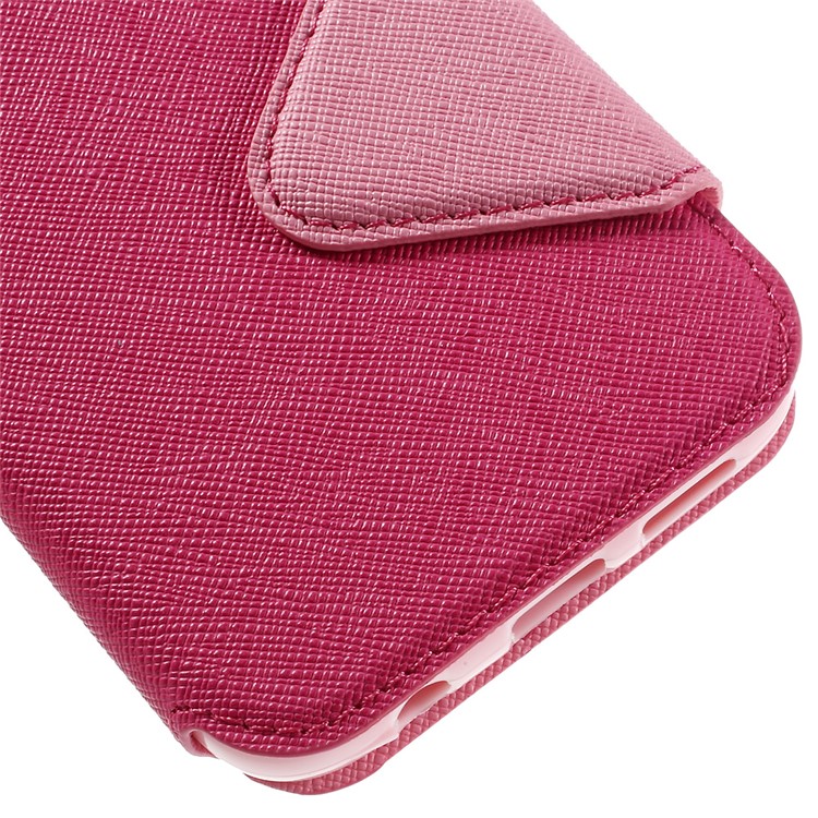 ROAR Diary Window View Leather Phone Case for Samsung Galaxy S7 - Rose-8