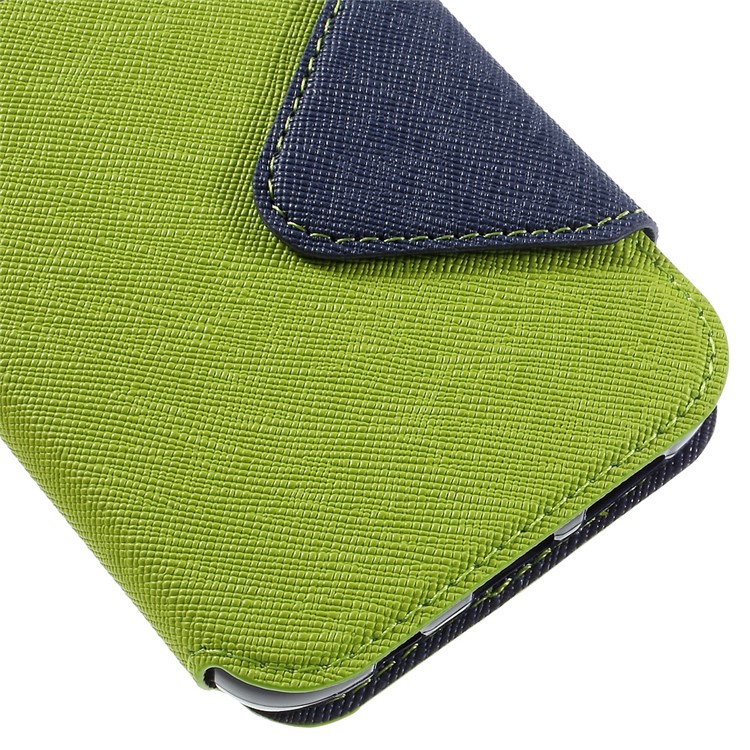 ROAR Diary Window View Leather Stand Case Cover for Samsung Galaxy S7 - Green-8
