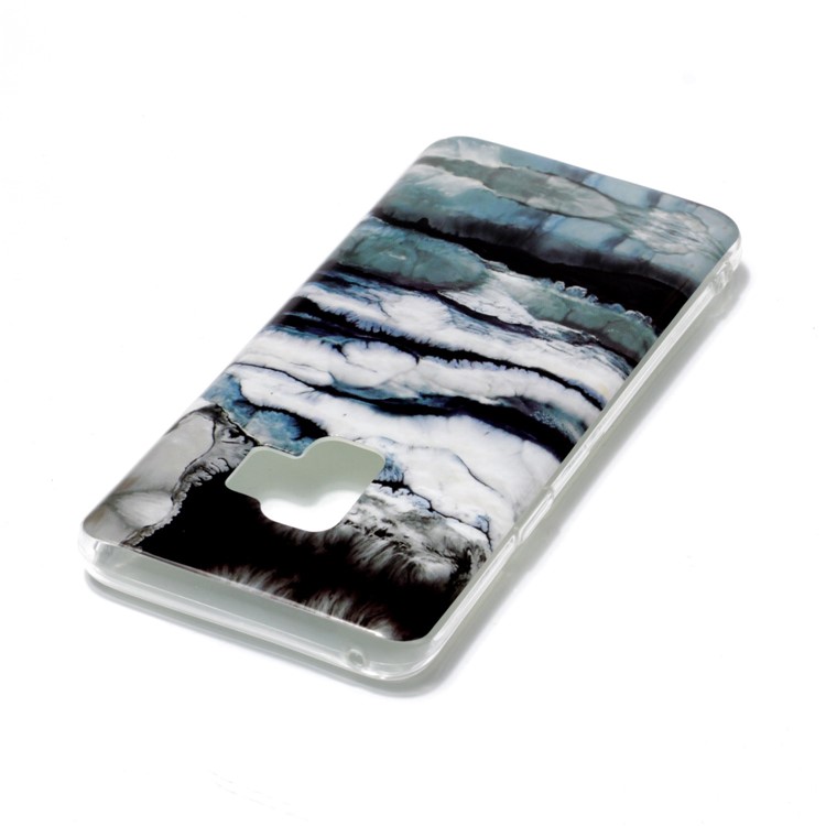 IMD Patterned TPU Mobile Cover for Samsung Galaxy S9 SM-G960 - Marble Pattern-3