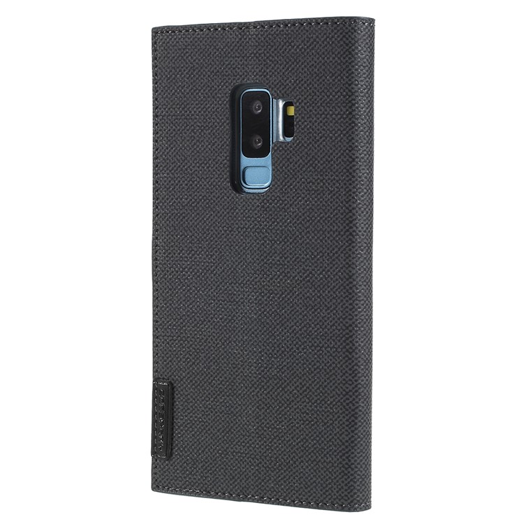 MERCURY GOOSPERY Milano Diary Leather Wallet Stand Case for Samsung Galaxy S9+ G965 - Black-2