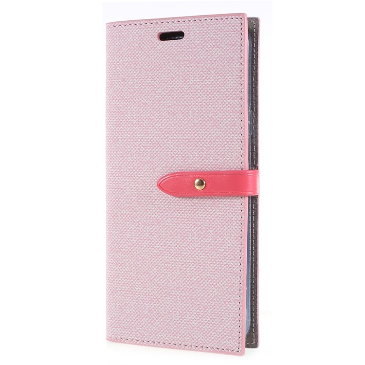MERCURY GOOSPERY Milano Diary Leather Wallet Phone Shell for Samsung Galaxy S9+ G965 - Pink-2