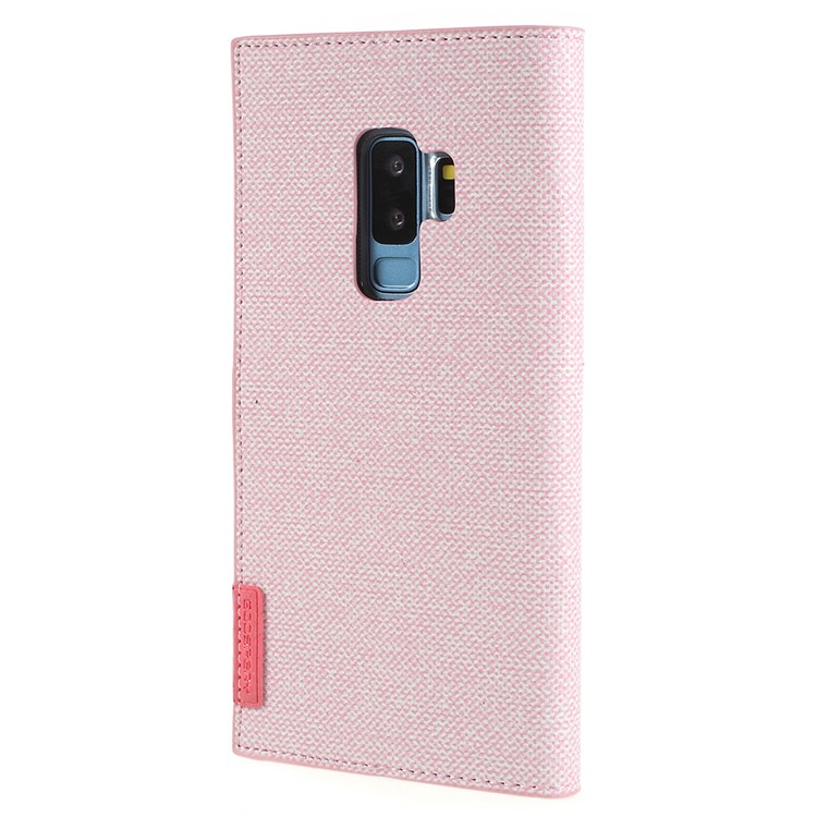 MERCURY GOOSPERY Milano Diary Leather Wallet Phone Shell for Samsung Galaxy S9+ G965 - Pink-3