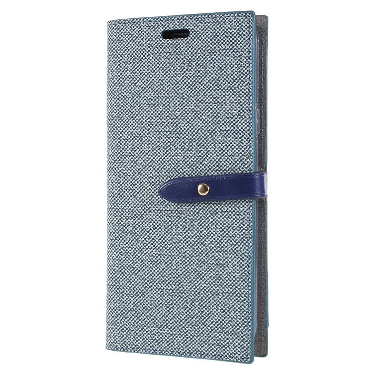 MERCURY GOOSPERY Milano Diary Leather Wallet Mobile Case for Samsung Galaxy S9+ G965 - Blue-2