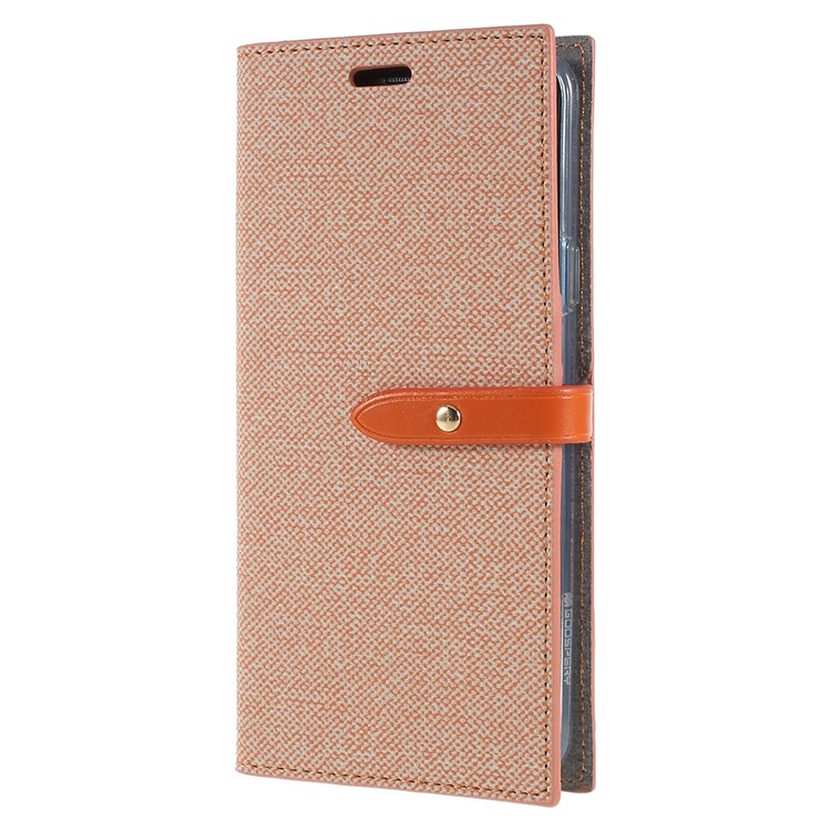 MERCURY GOOSPERY Milano Diary Leather Wallet Mobile Cover for Samsung Galaxy S9+ G965 - Orange-2
