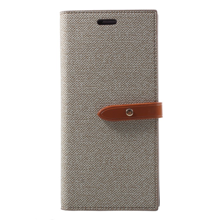 MERCURY GOOSPERY Milano Diary Leather Shell Wallet for Samsung Galaxy S9 SM-G960 - Khaki-1