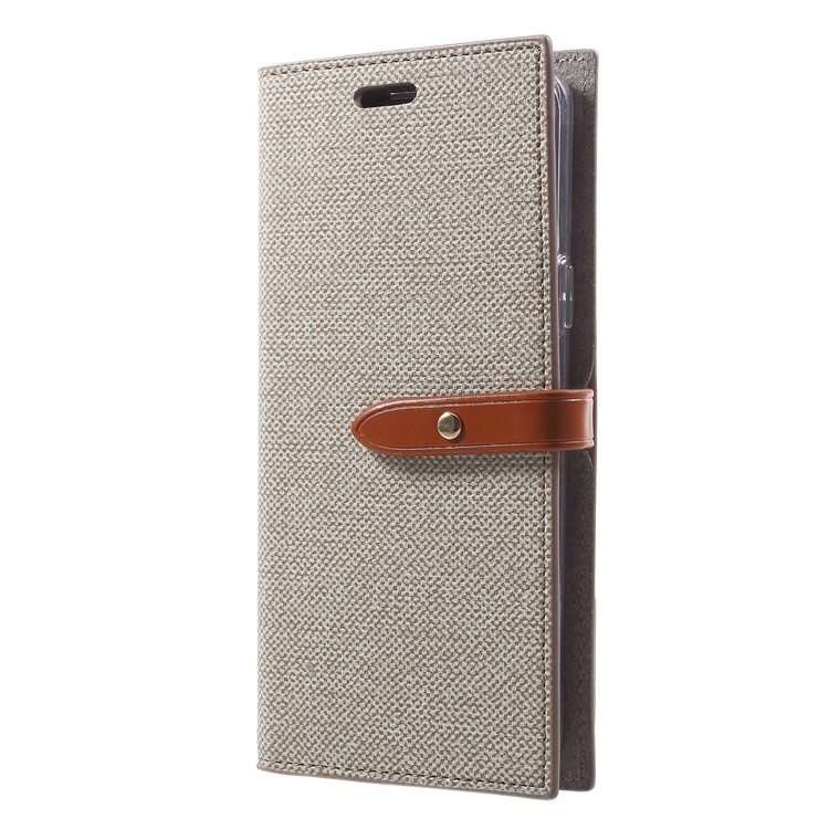 MERCURY GOOSPERY Milano Diary Leather Shell Wallet for Samsung Galaxy S9 SM-G960 - Khaki-2