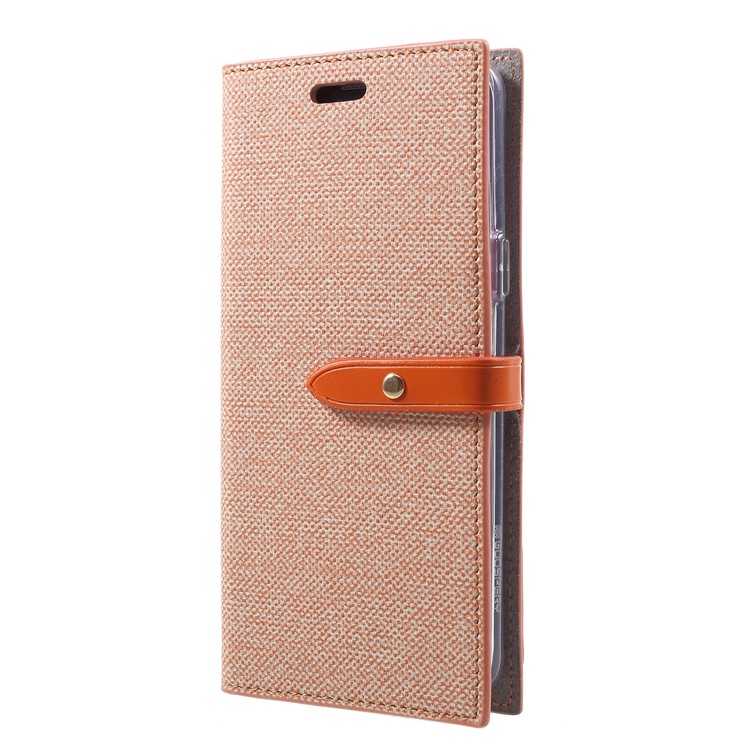 MERCURY GOOSPERY Milano Diary Leather Mobile Phone Case Wallet for Samsung Galaxy S9 SM-G960 - Orange-2