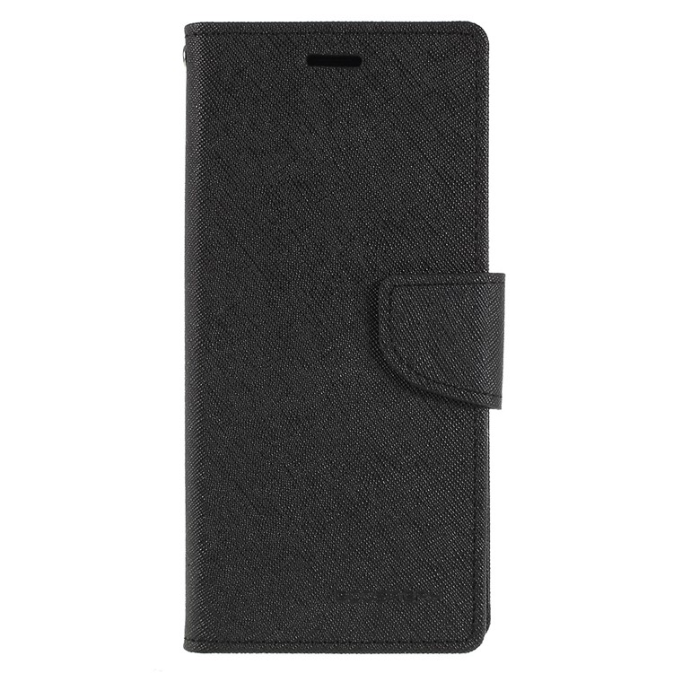 MERCURY GOOSPERY Fancy Flip Leather Wallet Phone Casing for Samsung Galaxy S8 Plus SM-G955 - Black-3