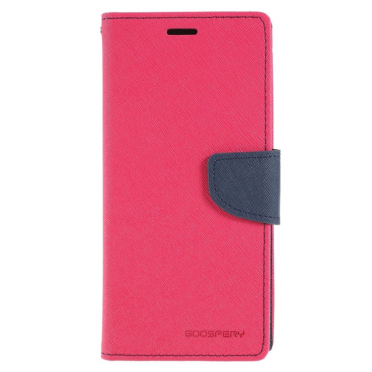 MERCURY GOOSPERY Fancy Flip Leather Wallet Phone Case for Samsung Galaxy S8 Plus SM-G955 - Rose-1