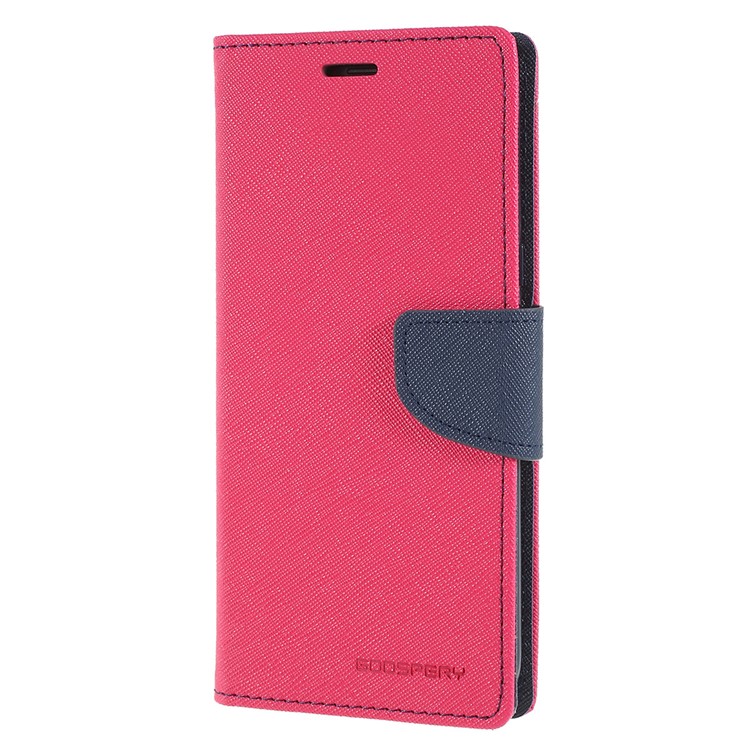 MERCURY GOOSPERY Fancy Flip Leather Wallet Phone Case for Samsung Galaxy S8 Plus SM-G955 - Rose-2