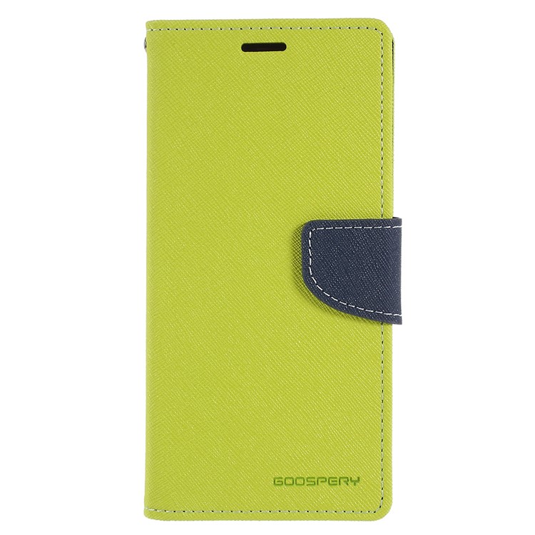 MERCURY GOOSPERY Fancy Flip Leather Wallet Protective Casing for Samsung Galaxy S8+ SM-G955 - Green-1
