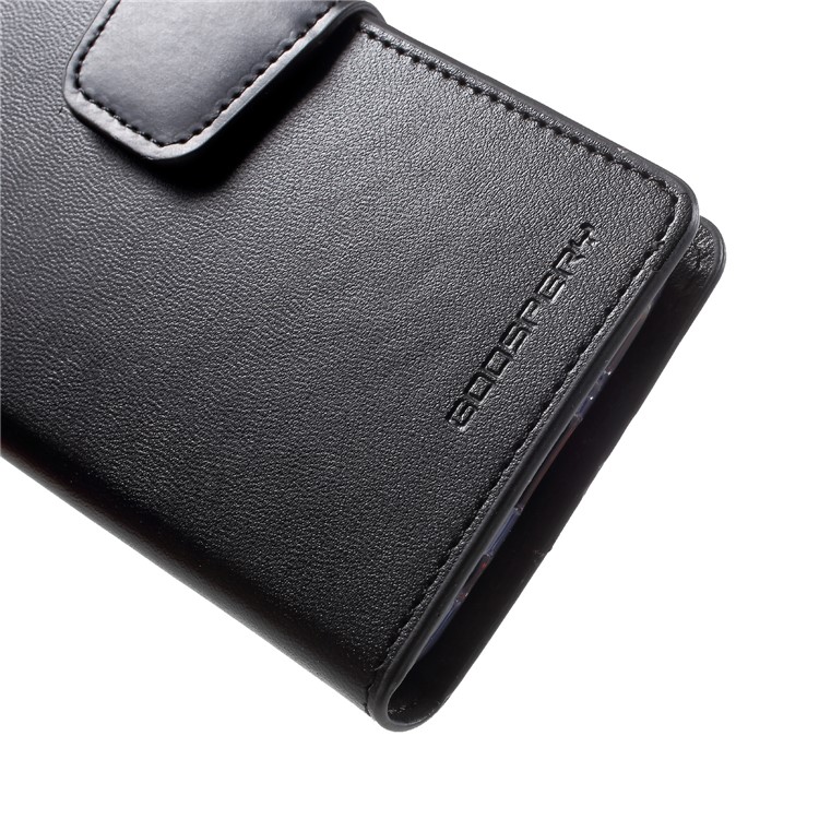 MERCURY GOOSPERY Sonata Diary Leather Wallet Stand Cover for Samsung Galaxy S9 SM-G960 - Black-8