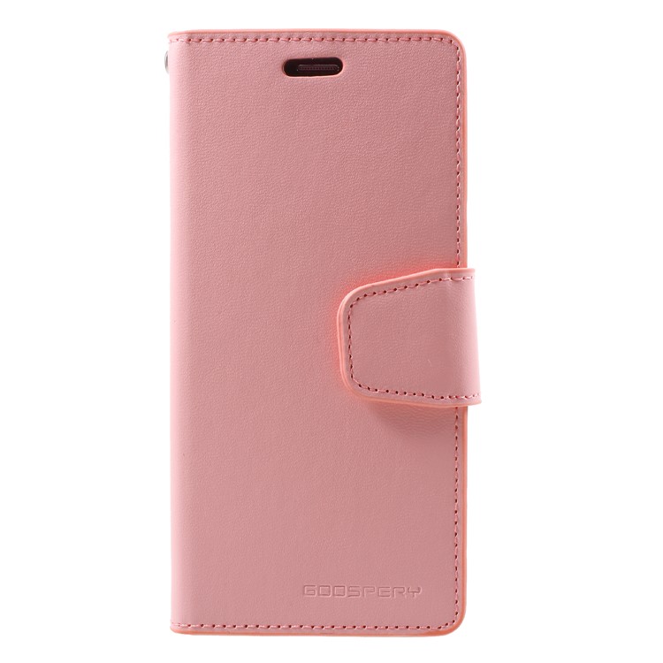 MERCURY GOOSPERY Sonata Diary Leather Wallet Stand Mobile Phone Cover for Samsung Galaxy S9 SM-G960 - Pink-1