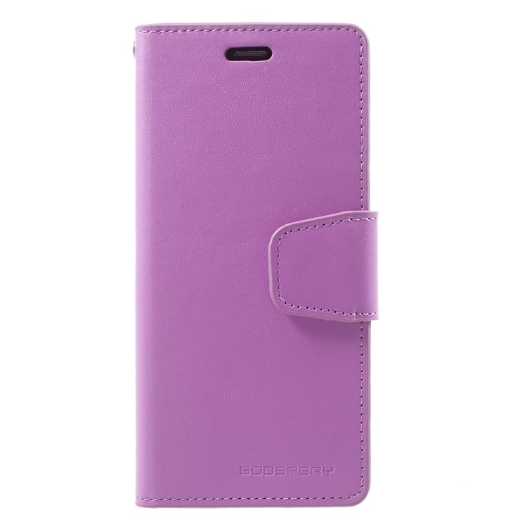 MERCURY GOOSPERY Sonata Diary Leather Wallet Stand Protective Case for Samsung Galaxy S9 SM-G960 - Purple-1