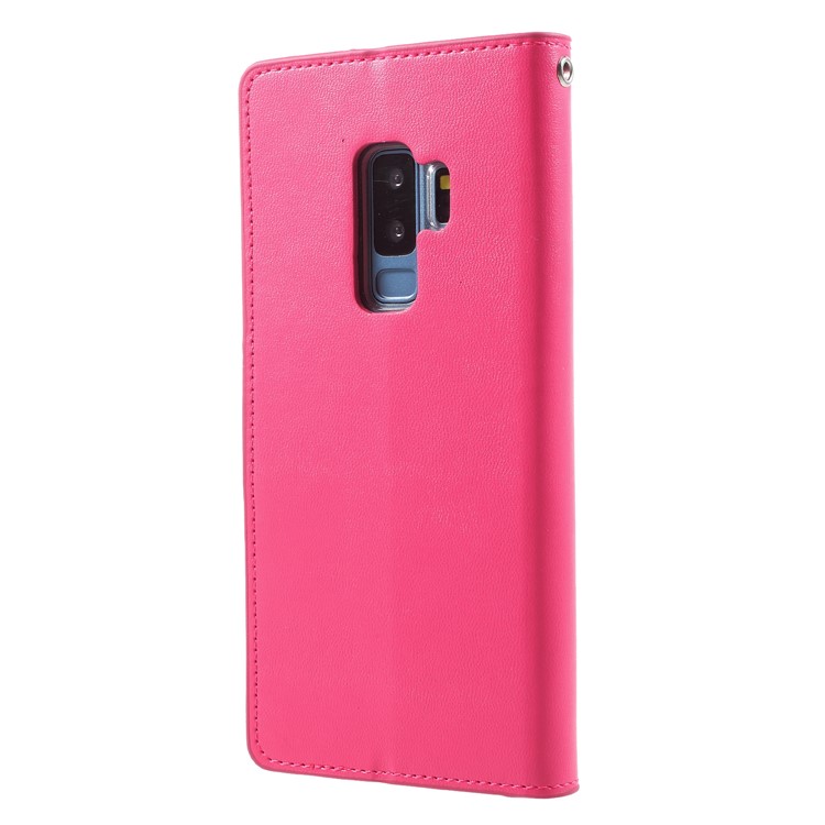 MERCURY GOOSPERY Sonata Diary Leather Wallet Stand Casing for Samsung Galaxy S9 Plus SM-G965 - Rose-2