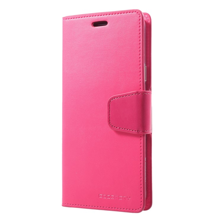 MERCURY GOOSPERY Sonata Diary Leather Wallet Stand Casing for Samsung Galaxy S9 Plus SM-G965 - Rose-3