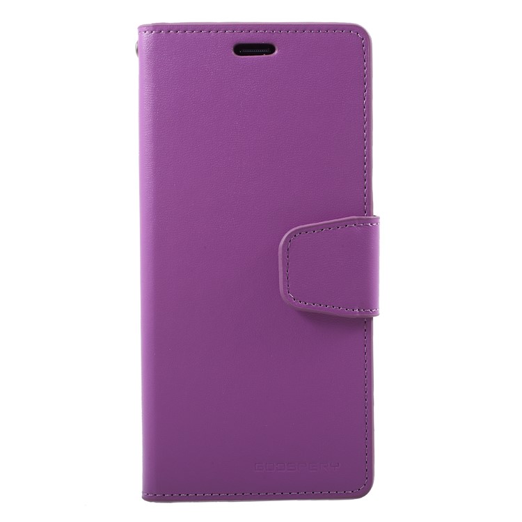 MERCURY GOOSPERY Sonata Diary Leather Magnetic Wallet Stand Cover for Samsung Galaxy S9+ SM-G965 - Purple-1