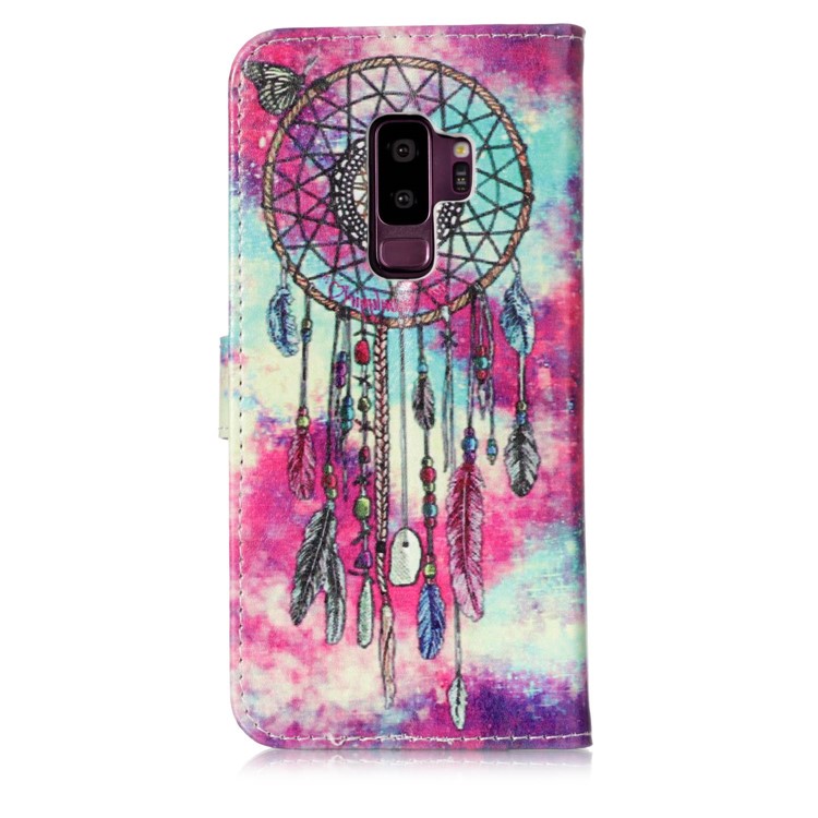 Pattern Printing Leather Stand Case with Card Slots for Samsung Galaxy S9+ SM-G965 - Dream Catcher-2