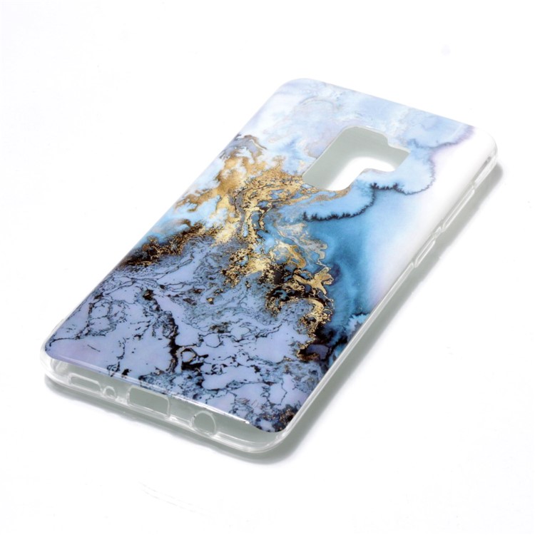 IMD Patterned TPU Soft Mobile Cover for Samsung Galaxy S9 Plus G965 - Lava Pattern-2