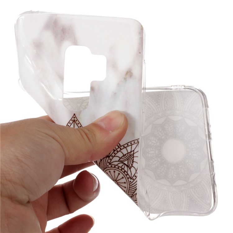 IMD Patterned TPU Mobile Casing for Samsung Galaxy S9 Plus G965 - Mandala-4