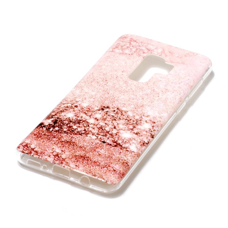 Pattern Printing IMD TPU Shell for Samsung Galaxy S9+ SM-G965 - Pink Glitter Pattern-2