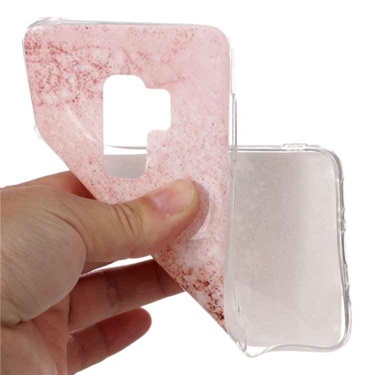 Pattern Printing IMD TPU Shell for Samsung Galaxy S9+ SM-G965 - Pink Glitter Pattern-4