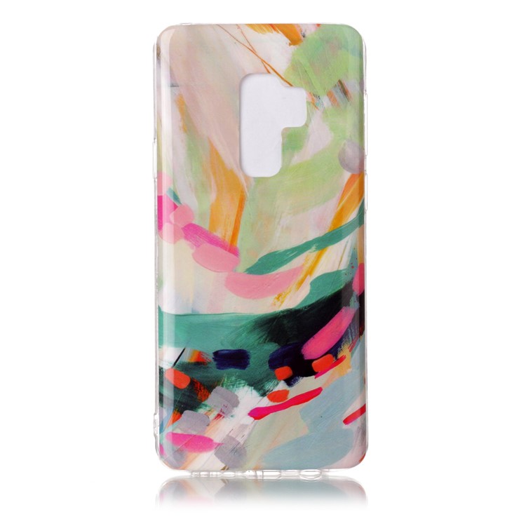 

Pattern Printing IMD TPU Cover Case for Samsung Galaxy S9+ SM-G965 - Colorful Doodle, Galaxy S9+