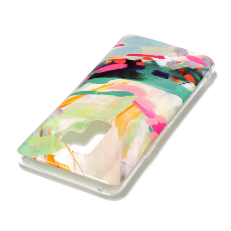 Pattern Printing IMD TPU Cover Case for Samsung Galaxy S9+ SM-G965 - Colorful Doodle-3