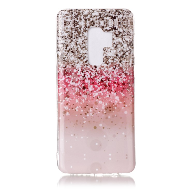 Pattern Printing IMD TPU Flexible Case for Samsung Galaxy S9+ SM-G965 - Glitter Pattern-1