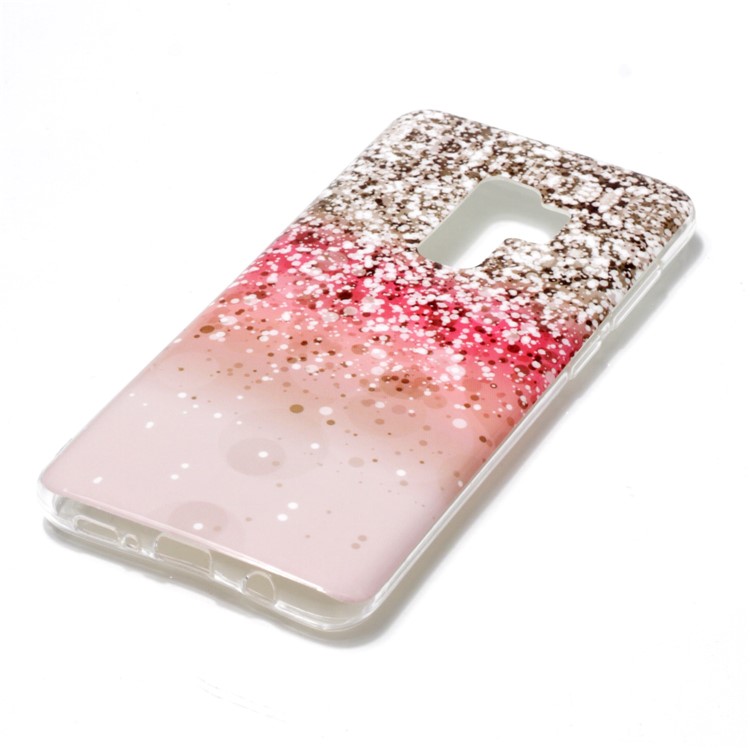 Pattern Printing IMD TPU Flexible Case for Samsung Galaxy S9+ SM-G965 - Glitter Pattern-2