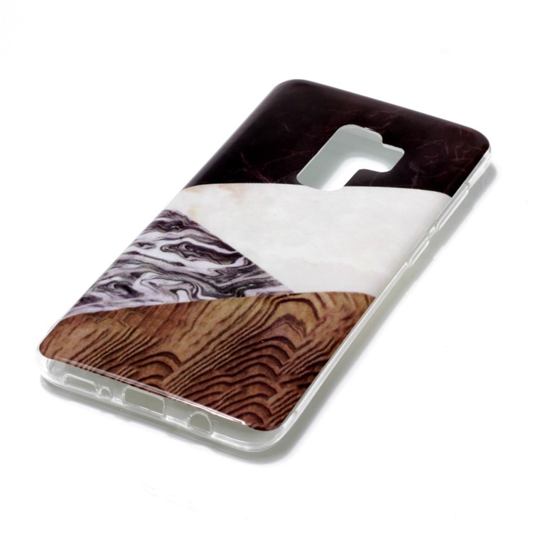 Pattern Printing IMD TPU Cover Phone Shell for Samsung Galaxy S9+ SM-G965 - Multi-color Marble Pattern-2