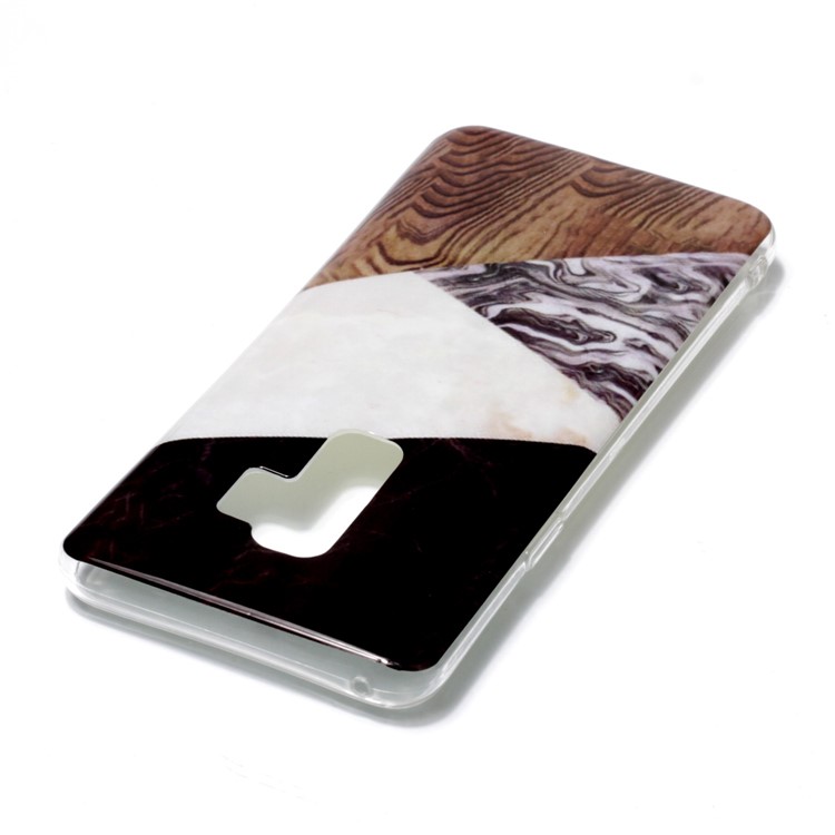 Pattern Printing IMD TPU Cover Phone Shell for Samsung Galaxy S9+ SM-G965 - Multi-color Marble Pattern-3