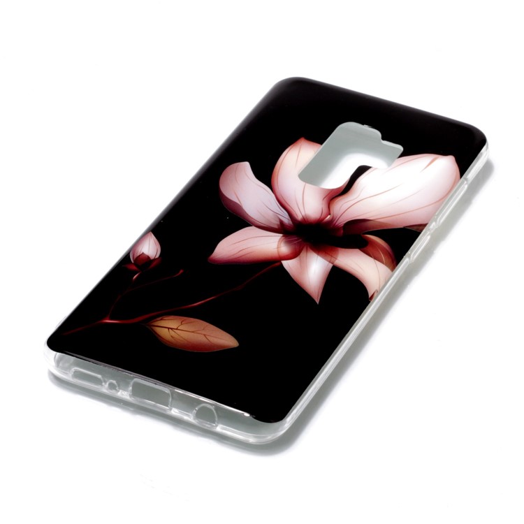 Pattern Printing IMD TPU Case Accessory for Samsung Galaxy S9+ SM-G965 - Blooming Flower-2