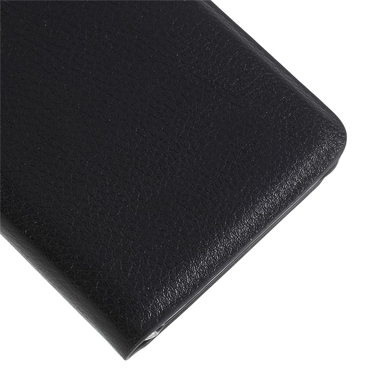 Flip PU Leather Card Holder Case for Samsung Galaxy S9 G960 - Black-6