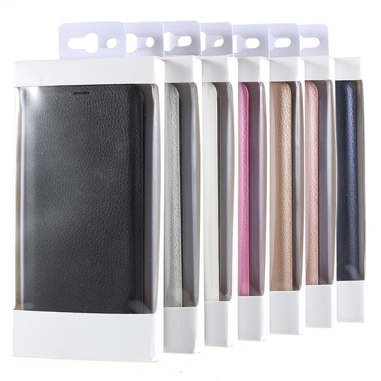 Flip PU Leather Card Holder Case for Samsung Galaxy S9 G960 - Black-9