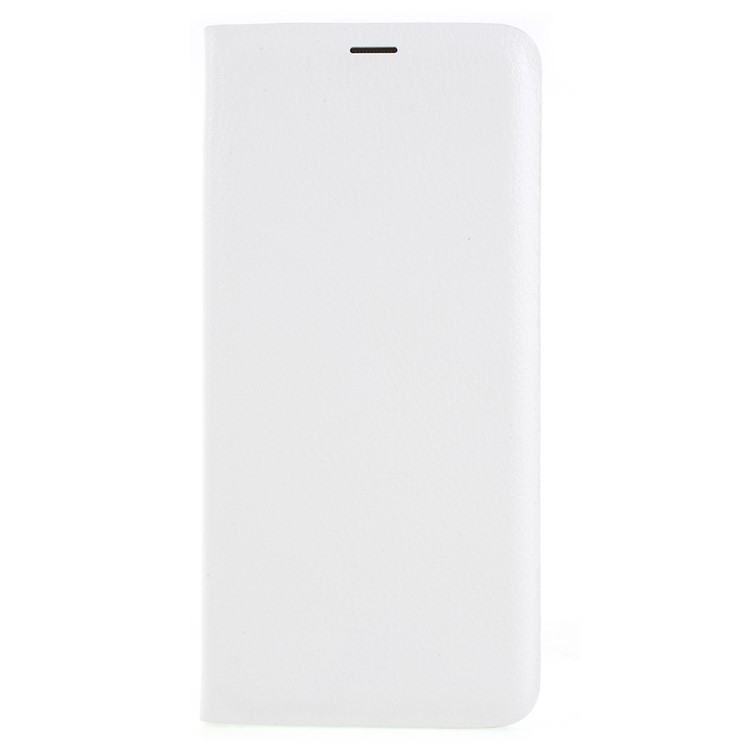 Flip PU Leather Card Holder Cover for Samsung Galaxy S9 G960 - White-1