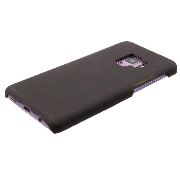 Thermal Induction Fluorescent Color Changing PC Back Case for Samsung Galaxy S9 SM-G960 - Black / Green-5
