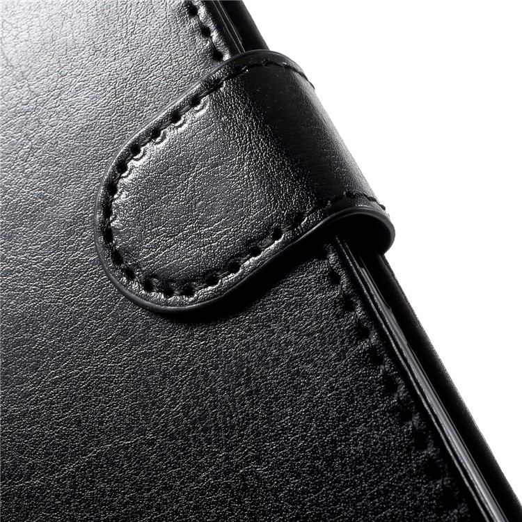 Crazy Horse Texture Wallet Stand Leather Case for Samsung Galaxy S9 SM-G960 - Black-8