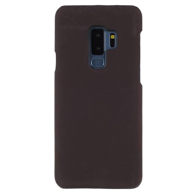 Thermal Induction Fluorescent Color Changing Hard PC Case for Samsung Galaxy S9+ SM-G965 - Black / Orange-3