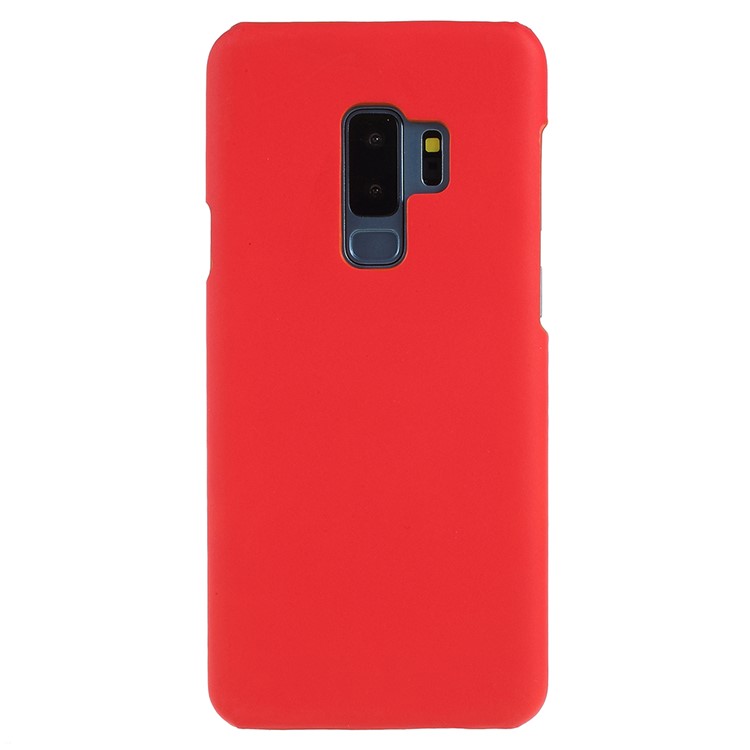 Thermal Induction Fluorescent Color Changing Hard Shell Case for Samsung Galaxy S9+ SM-G965 - Red / Orange-1