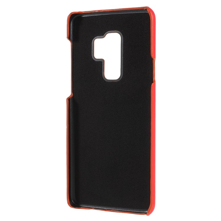 Thermal Induction Fluorescent Color Changing Hard Shell Case for Samsung Galaxy S9+ SM-G965 - Red / Orange-4