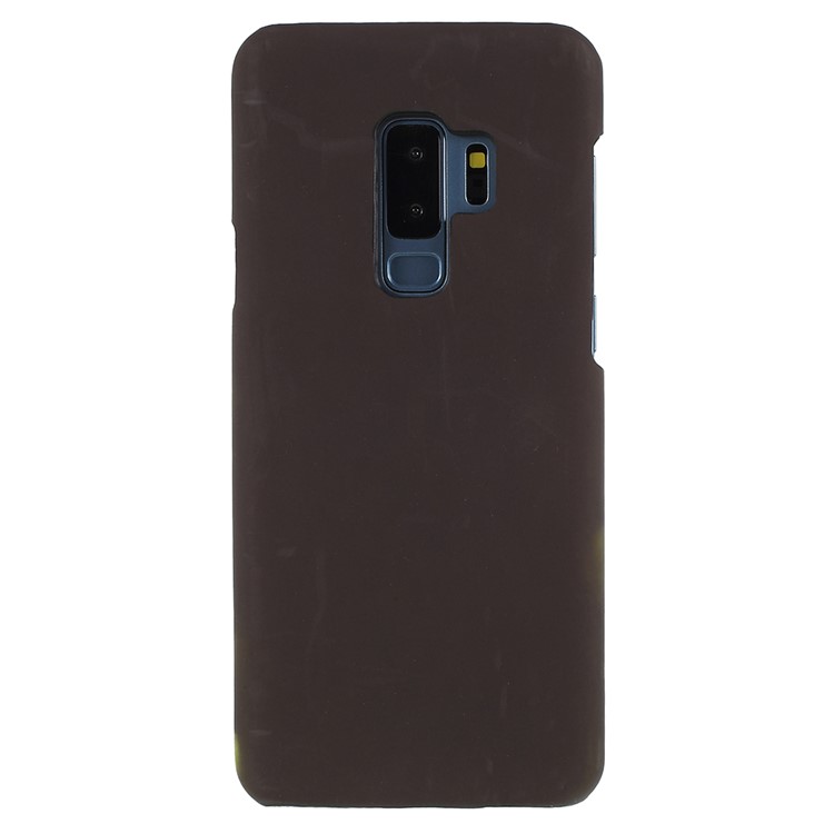 Thermal Induction Fluorescent Color Changing Hard Cell Phone Case for Samsung Galaxy S9+ SM-G965 - Black / Green-1