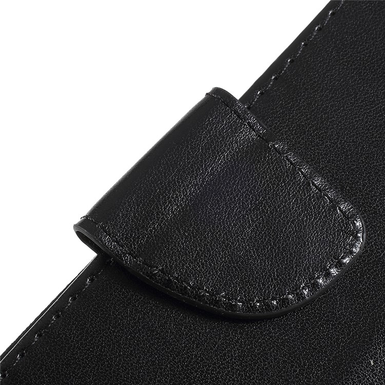 Imprinted Butterfly Flowers Wallet Leather Stand Case for Samsung Galaxy A8 Plus (2018) - Black-7