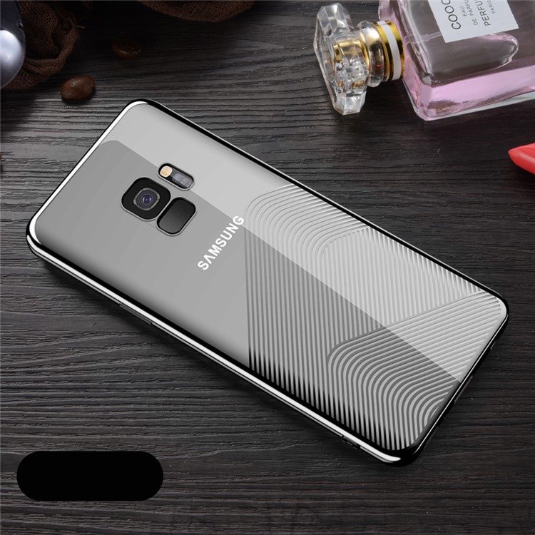 

SULADA Electroplating Soft TPU Case for Samsung Galaxy S9 SM-G960 - Black