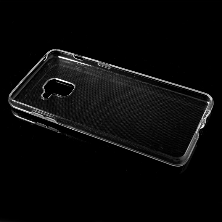 100PCS Clear TPU Cell Phone Case with Non-slip Inner for Samsung Galaxy A8 (2018) - Transparent-5