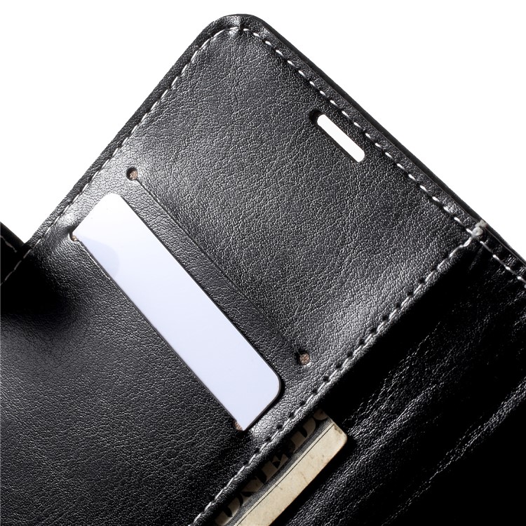 Litchi Texture Wallet Stand Leather Case for Samsung Galaxy S9 SM-G960 - Black-7