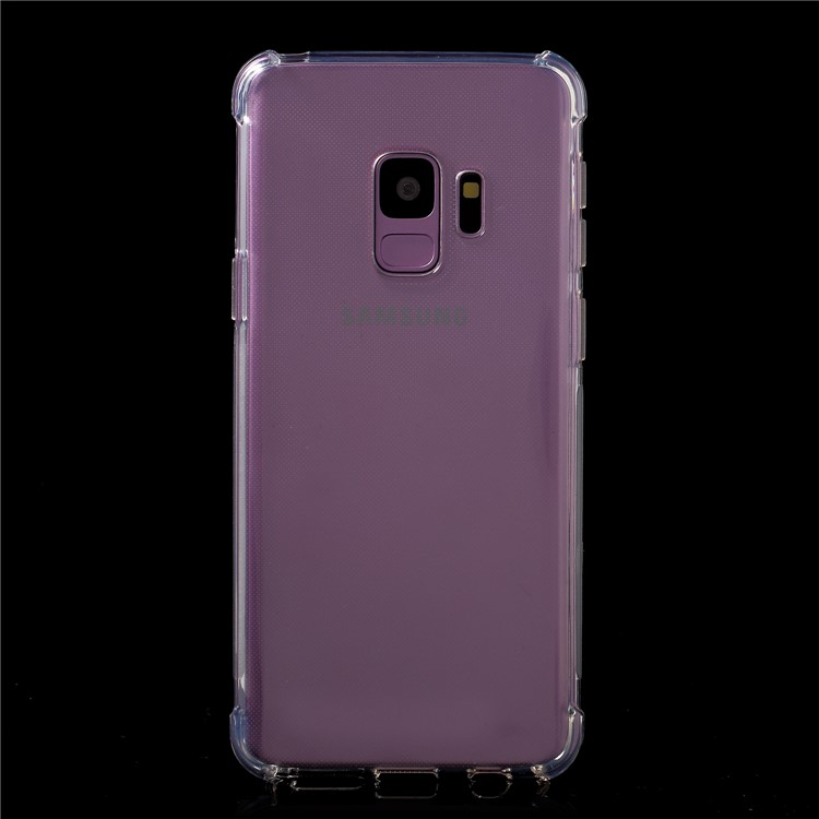 Drop-resistant Clear TPU Cell Phone Case for Samsung Galaxy S9 SM-G960-2