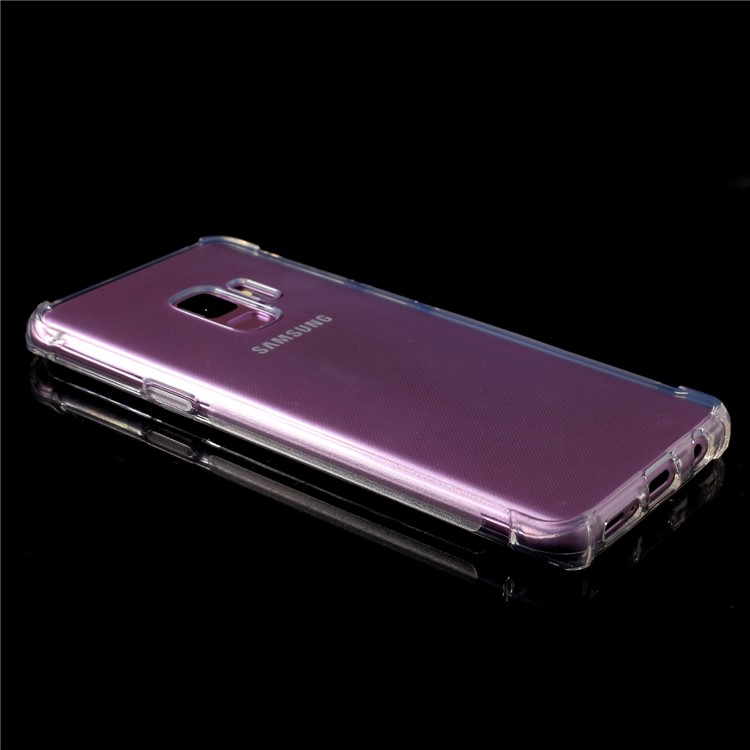 Drop-resistant Clear TPU Cell Phone Case for Samsung Galaxy S9 SM-G960-3